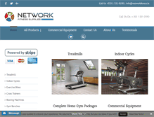 Tablet Screenshot of networkfitness.ie